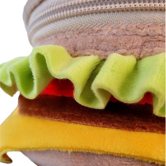 Cheeseburger Zipper Clutch - Picture 8 of 8